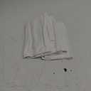 Cotton Handkerchiefs for Men Thick Soft Turkish White Cotton, 12 Pack