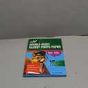 Uinkit 100 sheets Photo Paper Glossy Double Sided 8.5x11 Inkjet 37lb 140gsm Dye ink Thin Photo Picture Flyer Calendar Magazine CD Cover letter