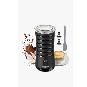 Milk Frother, Paris Rhône 4in1 Milk Steamer and Frother, Hot & Cold Foam Milk Warmer with Temperature Control, Auto ShutOff Frothers for Coffee, Latte, Cappuccino, Macchiato