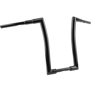 Black 1.5 inch Fat Ape Hangers 18 inch Rise Handlebars Fits Harley Most Dyna Softail Sportster Road King Road Glide