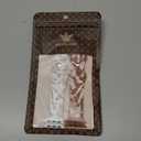 Wearlizer 2 Pack Floral Engraved Band Compatible with Apple Watch Bands 41mm 40mm 38mm Women, Cute Two-Tone Flower Soft Silicone Sport Strap for iWatch 9 8 7 6 5 4 3 2 1 SE Ultra 2-Variation 1