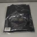 Men's Long Sleeve Polo Shirts for Men, Casual & Work Golf Polo Shirts with Split Hem,Stylish Collared Shirt (Black, L)