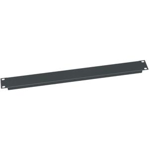 Middle Atlantic EB1, 1 Space Blanking Panel for 19" Rack Mounts Flanged Econo Steel 1RU, Black