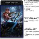 Fantasy North - Allamorra - Alluring Siren - 100 Textured Matte TCG Card Sleeves - Fits Magic MTG Commander Pokemon and Other Card Games - Playing Card Sleeves