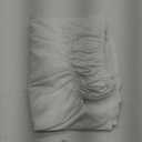 Pleated Three Sides Fabrics Wrap Around Style Egyptian Cotton Elastic 17 inch Drop Dust Bed Skirt for Twin/Full,Queen,King Size Beds(Queen, White)