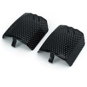 Americruise Motorcycle 1 Pair Black Front Caliper Brake Screen Inserted Covers Caliper Guards for Harley Touring, Road King, Electra Street Glide FLHT, FLHX & V-Road Models.