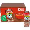 Horizon Organic Shelf Stable 1% Lowfat Chocolate Milk Boxes, 8 fl oz, 12 Count - 8g Protein per Serving, USDA Organic UHT from Pasture-Raised Cows, Ready to Drink for Lunchbox, Travel, or On-the-Go, No Refrigeration Needed