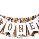 My First Rodeo High Chair Banner - Cowboy One Birthday Party Decorations