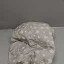 Dog Bed Covers Replacement Washable 2 Pack, Waterproof Dog Bed Covers Dog Pillow Cover Quilted, Pet Bed Cover Lovely Grey Star Print, Puppy Bed Cover 16x25 Inches, for Dog/Cat, Cover Only