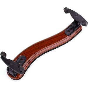 NANYI Violin Shoulder Rest 1/2 Collapsible Adjustable 1/2 Size Violin niversal Type Violin Parts soft Safety Easy to use, High strength sponge Wood grain