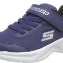 Skechers Kids Boys Dynamatic Sneaker (Navy, 1.5)
