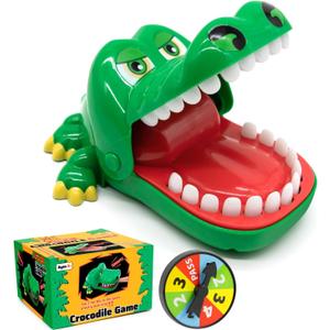 Upgraded Crocodile Teeth Dentist Game For Kids, Alligator Push Teeth Down, Funny Board Game
