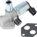 Idle Air Control Valve for Ford for Mustang 1996-2001 Fuel Injection Idle Air Control Valve W/Gasket for Mercury Cougar 1996-1997 No.F6AZ9F715EA/F6AE9F715EB