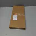 2 x Solino Home Pure Linen Cinnamon Plaid Table Runner 14 x 36 Inch for Coffee Tabletop, Dresser, and Bedroom  Fall Buffalo Check