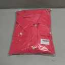 Women's fashionablesexyeleganthigh waistedwide leg pantsclub business party button jumpsuit (Pink, XXL)