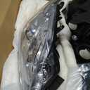 Headlight Assembly Compatible with 2012-2015 Toyota Prius Replacement for 8117047520 8113047520, Headlamp Head Lights Lamp Chrome Housing Clear Lens Left & Right Side -Not Fit for Prius C&V