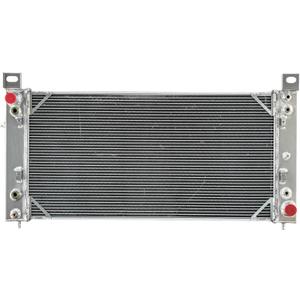 Radiator for 1999-2014 Chevy Silverado 1500 2500 3500 Tahoe 5.3L 6.0L 6.6L 8.1L V8 Pickup Truck & 1999-2014 GMC Sierra 1500 2500 3500 Yukon V8, 3 Row Full Performance Aluminium Radiator