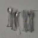 ANNOVA 24 Piece Silverware Set, Service for 6, Premium Forged Stainless Steel Tableware Kitchen Flatware Set Utensils, Includes Dinner Knives, Forks, Spoons, & Dessert Spoons