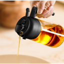 Olive Oil Sprayer for Cooking, 16oz/470ml Glass Light Proof Oil Pourer for Kitchen, Air Fryer, Cooking, Salad, and BBQ by SWEET VIEW