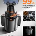 LISEN Upgraded Version Cup Phone Holder for Car 360 Adjustable Long Neck Car Phone Mount Golf Cart Phone Holder, Truck Jeep Accessories for iPhone 17Pro Max Google and All Phones, Blue Kits