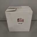 102PCS Rose Gold Plastic Plates - Clear Rose Gold Disposable Plates Include 51PCS 7.5inch Dessert Plate 51PCS 10.25inch Dinner Plate Perfect for Weddings Parties