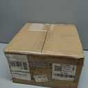 AGV LIGHTING CL005BB K9 Crystal Semi Flush Mount Ceiling Light Fixture, Modern Design, E12 Base 3-Lights, D13 x H15, Shinny Gold & Matte Black Finish Metal Frame