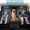 Mixsuper Liner Car Seat Organizer for Chevrolet Suburban 2021-2026, Console Organizer Backseat Box for Chevy Suburban, Dog Toy Box Storage Bin Kids Toys Baby Supplies Travel Accessories