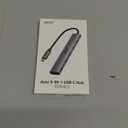 Acer 10 Gbps USB C Hub, USBC Splitter with 4*USB C 3.2 and 100W PD Port, Fast Transfer Type-C Multiport Adapter Compatible with MacBook Pro/M2/M1, iPad, Surface Pro, XPSNo Video Output