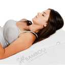 7.5 Inch Bed Wedge Pillow for Acid Reflux or Sleeping | 1.5 Inch Memory Foam Top with Stay Cool Cover | Incline Leg Elevation Pillows | Ideal for Gerd, Heartburn, and Snoring (25" Wx26 Lx7.5 H)