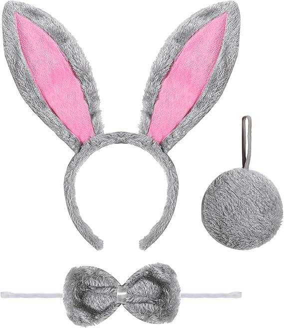 Halloween Costume Accessories with Fox Rabbit Costumes Accessories for Halloween Cosplay Costumes Contest Party Supplies