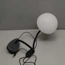 Shroommate Clip On Light and Bed Headboard Lamp, Bedside Table Lamp for Dorm, College Dorm Room Essentials, Night Light for Kids Nursery, Clip on for Desk, MultiColor LEDs, Adapter Included (Black)