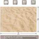 7x5ft Fabric Summer Hawaiian Beach Backdrop Luau Aloha Golden Sand Shell Tropical Seaside Photography Background Holiday Party Decorations Photo Booth Props