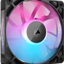 CORSAIR iCUE Link RX120 RGB 120mm PWM Fan - Magnetic Dome Bearing - Single Fan - Black