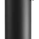 POWCAN 40 oz Insulated Water Bottle with 2-in-1 Straw and Spout Lid, Keep Cold 24H, Leak-Proof, BPA-Free, Double Wall Stainless Steel Water Bottle for Sports, Gym, Travel, and School (Dark Knight)