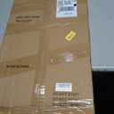 Long White Board, 36" x 12" Magnetic Dry Erase Board, Brown