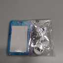 3 Set Heavy Duty Badge Holder with Retractable Reel, Marble Retractable ID Badge Holders with Clip Name Key Card Holder Case for Teacher Nurse Doctor Student Office Gift for Coworkers