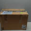 KIMODE Kitchen Anti Fatigue Mats, Farmhouse Abstract Kitchen Rugs Sets of 2, Memory Foam Kitchen Mats for Floor, Waterproof Non Skid Standing Mats for Sink Laundry Office Desk Brown 20"x71"+20"x32" (Light Brown/Multi)