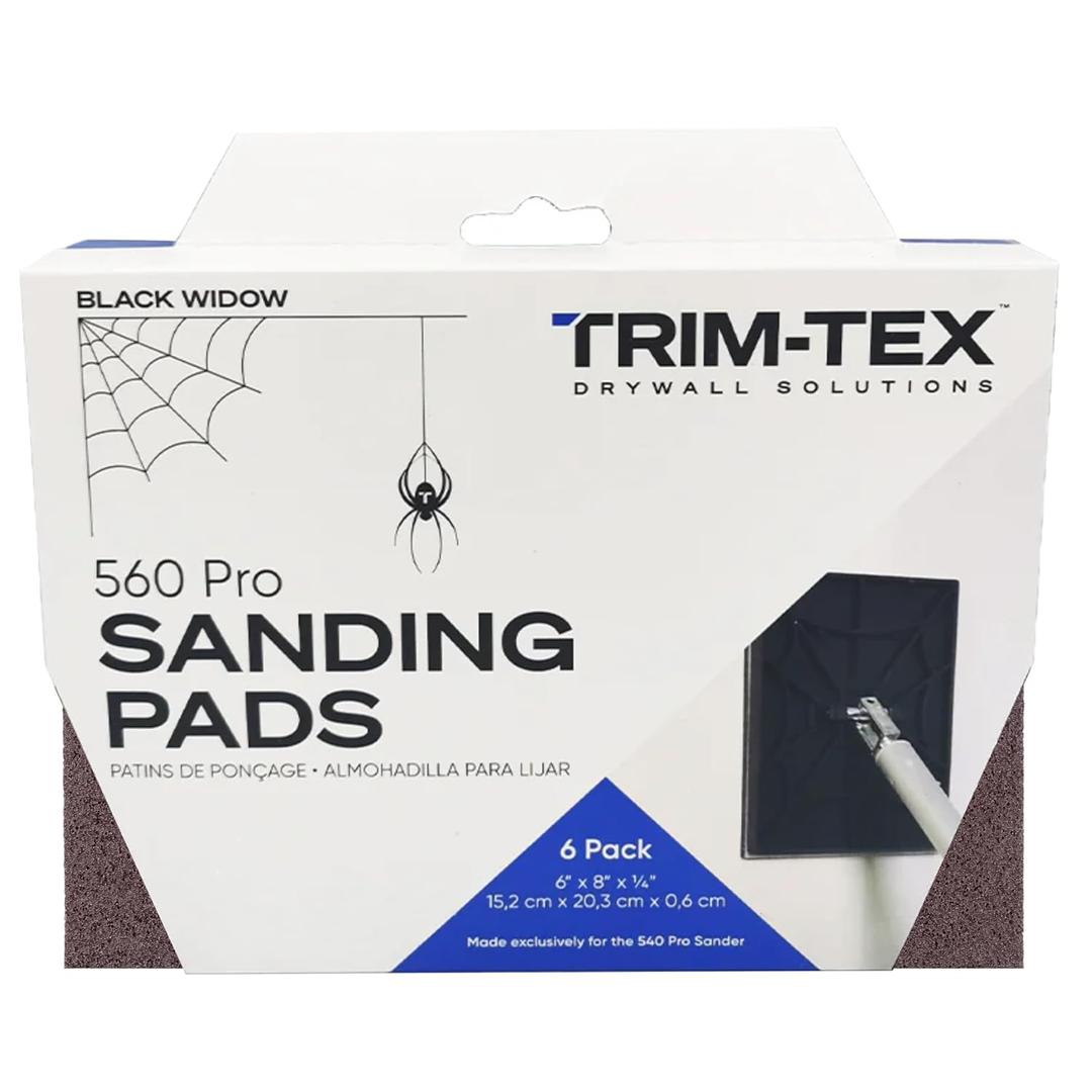 Black Widow 540 Drywall Sanding Pads (180 Grit - Fine)