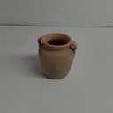 Sungmor Rustic Ceramic Flower Vase with Handles, Decorative Pottery Vase 7 Inch Terracotta Plant Pots, Cement Textured Vases Home Decor, Indoor Fresh Flowers Planter, Dried Flower Arrangements