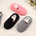 Womens Soft Memory Foam Bedroom Slippers, Warm Winter House Shoes, Cozy Lightweight Ladies Indoor Shoes (7-8, Pink)