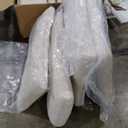 85 in Modern 3-Seater Sofa for Living Room,Chenille Fabric Deep Seat Couch with Adjustable Wide Armrests & Plush Button-Tufted Back, Comfortable Living Room and Bedroom Sofa, Easy Assembly (Grey) (Light Gray)