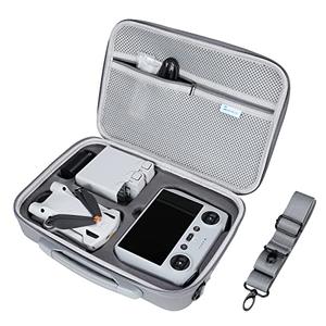 Skyreat Mini 3 Pro Case, PU Leather Hard Carrying Case Compatible with DJI Mini 3 Pro Drone and Accessories