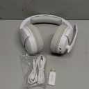 acer Wireless Gaming Headset, PS5 Headset with 2.4GHz for Ps5, Ps4, PC, Switch, Bluetooth 5.3 + 100Hrs Gaming Headphones with Noise Canceling Mic for Laptop, Mobile, Mac, 50mm Drivers (White)