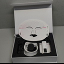 Red Light Therapy Mask for Face and Neck, 7 Colors with NIR Led Face Mask Light Therapy with Eye Protection and Remote, Rechargeable Ergonomic Design for True Anti-Aging Skincare at Home