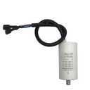 New Refrigerator Freezer CBB65A-2 Nonpolar 1UF 1.5UF 2UF 2.5UF 3UF 4UF 5UF 6UF 8UF 10UF 12UF 14UF 15UF 16UF 18UF 20UF 25UF 30UF 35UF 40UF AC 400V/450V 5% Motor Running Capacitor White (10UF)