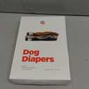 Pet Parents Washable Dog Diapers (3pack) + Extendrs of Durable Doggie Diapers, Premium Dog Diapers Female (X-Large, Natural)