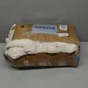 Paxrac Blanket, 203 x 228 cm, Pillowcsases 66 x 50cm Cream Color, 1 Count