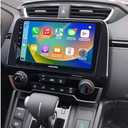 4+64G Double Din Car Radio Stereo for Honda CRV 2017 2018 2019 2020 2021 with Carplay and Android Auto - 9 inch Touch Screen Android 14 Car Stereo Bluetooth WiFi GPS SWC FM RDS Backup Camera