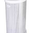Ubbi Steel Diaper Pail, Odor Locking, No Special Bag Required, Award-Winning, Registry Must-Have, Woodgrain
