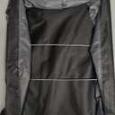 DAYARD Storage Bins with Metal Frame, Large Storage Baskets for Closet Organizing, Rectangle 1-Pack, Grey